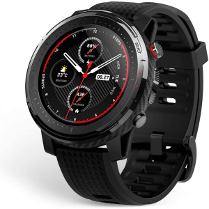 Amazfit Stratos 3 Reloj Smartwatch - Pantalla Tactil 1.34" - WiFi, Bluetooth 4.2 - Resistencia al Agua 5 ATM - Color Negro